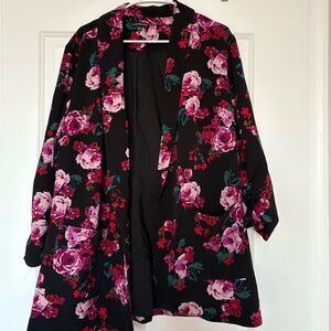 Flower blazer from lane Bryant
